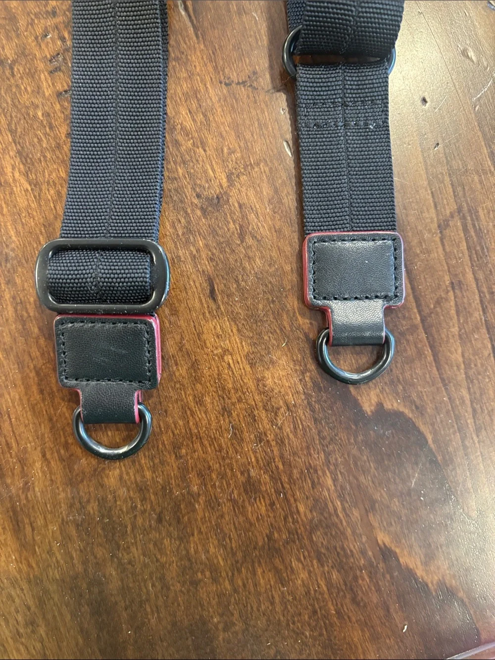 MZ Wallace Adjustable Black Shoulder Strap for Men - Universal Replacement